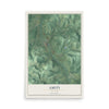 Amity, New York map print, 12" x 18" Archival Matte Print mockup