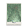 Aurora, New York map print, 12" x 18" Archival Matte Print mockup