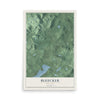 Bleecker, New York map print, 12" x 18" Archival Matte Print mockup