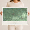 Brutus, New York map print, 12" x 18" Archival Matte Print mockup