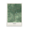Byron, New York map print, 12" x 18" Archival Matte Print mockup
