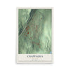 Chappaqua, New York map print, 12" x 18" Archival Matte Print mockup