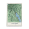 Chautauqua, New York map print, 12" x 18" Archival Matte Print mockup