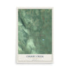 Cherry Creek, New York map print, 12" x 18" Archival Matte Print mockup
