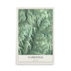Clarksville, New York map print, 12" x 18" Archival Matte Print mockup