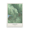 Ellicott, New York map print, 12" x 18" Archival Matte Print mockup