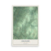 Granger, New York map print, 12" x 18" Archival Matte Print mockup