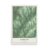 Hamilton, New York map print, 12" x 18" Archival Matte Print mockup
