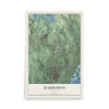Harrison, New York map print, 12" x 18" Archival Matte Print mockup