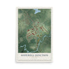 Hopewell Junction, New York map print, 12" x 18" Archival Matte Print mockup