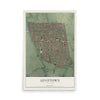 Levittown, New York map print, 12" x 18" Archival Matte Print mockup