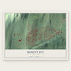 Mount Ivy, New York map print, the full design