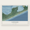 Napeague, New York map print, the full design
