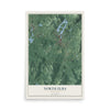 North Elba, New York map print, 12" x 18" Archival Matte Print mockup