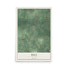 Riga, New York map print, 12" x 18" Archival Matte Print mockup
