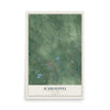 Schroeppel, New York map print, 12" x 18" Archival Matte Print mockup