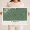 Shawangunk, New York map print, 12" x 18" Archival Matte Print mockup