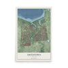 Smithtown, New York map print, 12" x 18" Archival Matte Print mockup