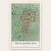 South Hempstead, New York map print, the full design