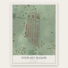 Stewart Manor, New York map print, the full design