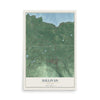 Sullivan, New York map print, 12" x 18" Archival Matte Print mockup