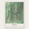 Thiells, New York map print, the full design