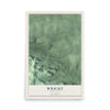 Wright, New York map print, 12" x 18" Archival Matte Print mockup