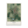 Map of Attica, Ohio, 12 x 18 inch unframed archival matte print