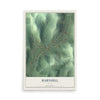 Map of Barnhill, Ohio, 12 x 18 inch unframed archival matte print