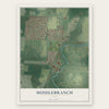 Middlebranch, Ohio map print, the full design