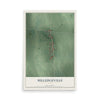 Map of Milledgeville, Ohio, 12 x 18 inch unframed archival matte print
