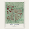 Milo-Grogan, Ohio map print, the full design
