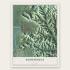 Rosemount, Ohio map print, the full design