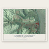 South Fairmount, Ohio map print, the full design