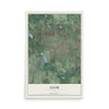 Map of Stow, Ohio, 12 x 18 inch unframed archival matte print