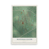 Map of Westfield Center, Ohio, 12 x 18 inch unframed archival matte print