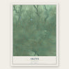 Akins, Oklahoma map print, the full design