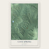 Cave Spring, Oklahoma map print, the full design