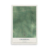 Map of Cromwell, Oklahoma, 12 x 18 inch unframed archival matte print