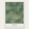 Ingalls, Oklahoma map print, the full design
