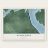 Rocky Point, Oklahoma map print, the full design