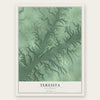 Teresita, Oklahoma map print, the full design