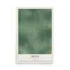 Map of Tryon, Oklahoma, 12 x 18 inch unframed archival matte print