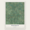Whitebead, Oklahoma map print, the full design