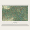Cairo, Oregon map print, the full design