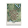 Map of Canby, Oregon, 12 x 18 inch unframed archival matte print