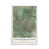 Map of Garden Home-Whitford, Oregon, 12 x 18 inch unframed archival matte print