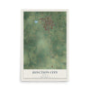 Map of Junction City, Oregon, 12 x 18 inch unframed archival matte print