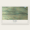 Wamic, Oregon map print, the full design