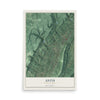 Map of Antis, Pennsylvania, 12 x 18 inch unframed archival matte print